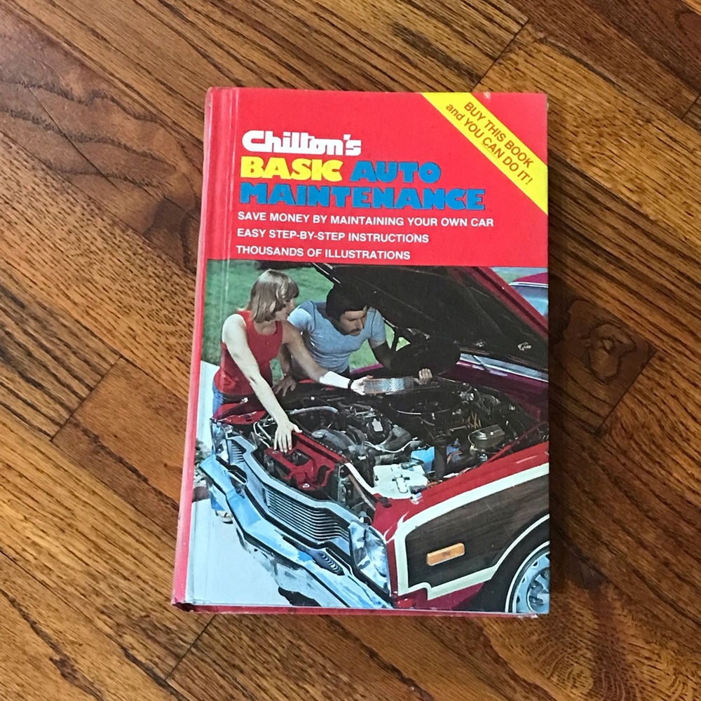 Vintage Chilton's Basic Auto Maintenance Chilton Book Instructions Mechanical
